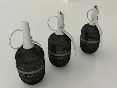 Grenade Hand Grenade 3D model
