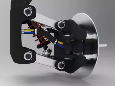 SUSPENSION FOR MARS ROVER 3D model