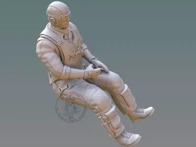 US NAVY PILOT 3D print model