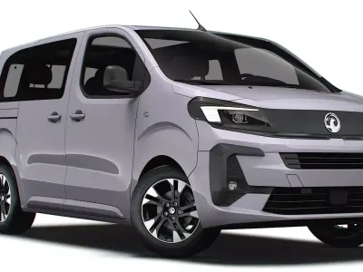 Vauxhall Zafira Life Electric Small 2024 3D model