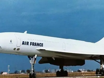 Avion Concorde 3D print model