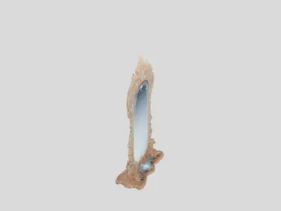 Ornate Magic Mirror Low-poly 3D model