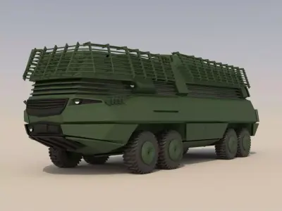 Heavy Armored Vehicle 3D model