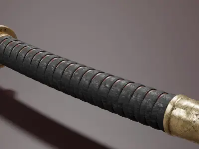 RIVERS OF BLOOD - ELDEN RING WEAPON 3D model