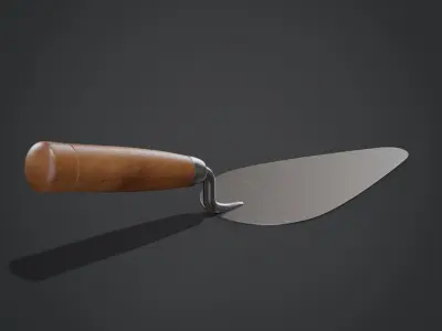 Brick Trowel 3D model purchase