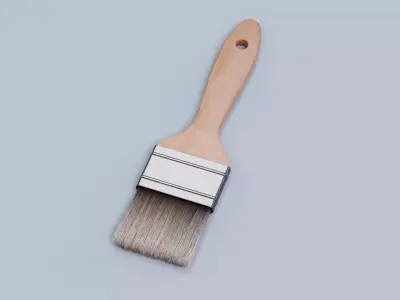 Brush V1 - Flat Painting Tool 3D model