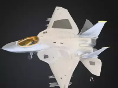FIGHTER JET FOR GAME READY 3D model