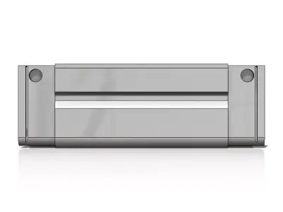 Carro Guia Linear SSR15XWYSSPB1021B THK Linear Guide Car 3D model
