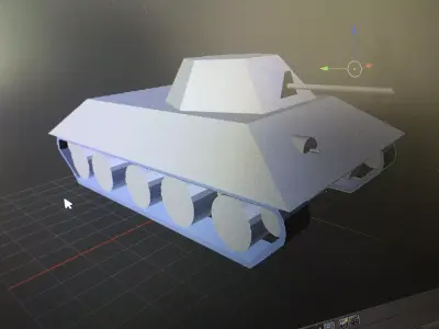 T-34 potato 3D model