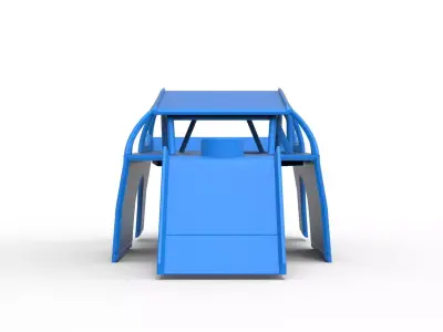 Shell of Mod Lite Race car Version 2 Scale 1 to 25 3D print model