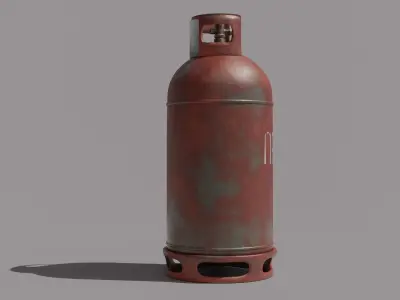 gas cylinder 3D model purchase