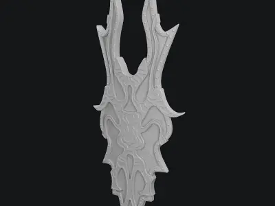 Fantasy shield 3D model