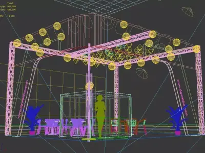 Exhibition - Area - 8X6-3DMAX2010-06 3D model