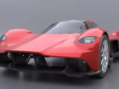 aston martin valkyrie amrb1 3D model