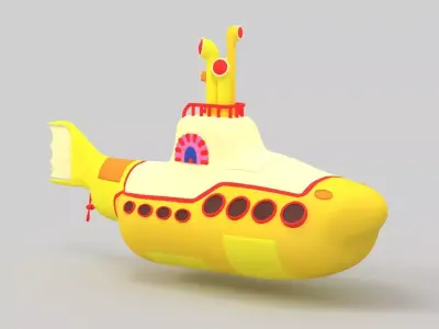 Yellow Submarine  3D model