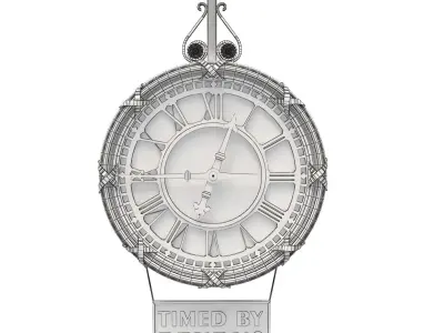 Clock Benrus 3D model