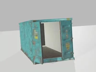 Rusty Container   3D model