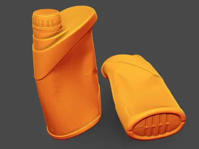 Transmission Oil Bottle 3D model