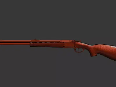 Dayz style Blaze Low-poly 3D model