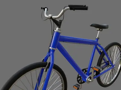 Bicycle - Mountain Bike - Bicicleta 3D model