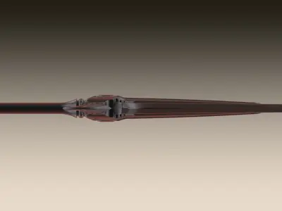 3D model Dynasty Knife from Lineage2 Game 3D print model