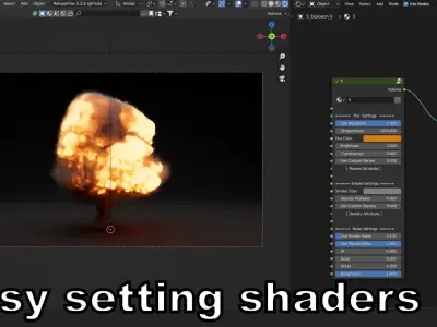 Super Realistic Explosion 5 - vdb animated 3D model