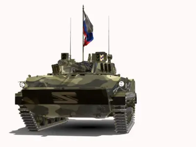 BMD 4 ARMORED RUSSO 3D model