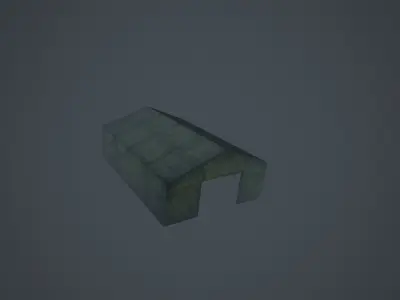 Small Tent  Free low-poly 3D model
