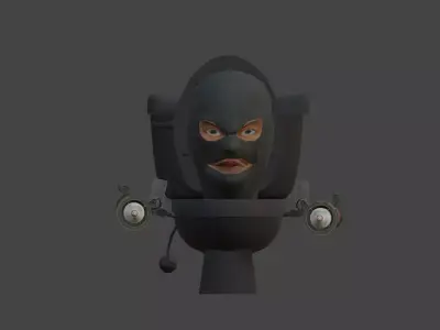 x SKIBIDI 3D model