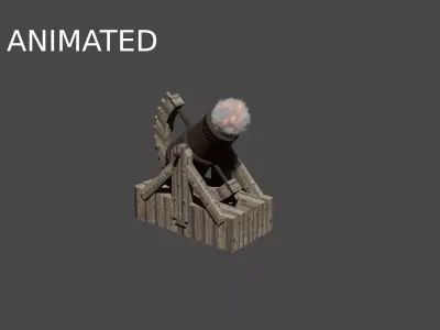 Bombarda by Leonardo Da Vinci 3D model