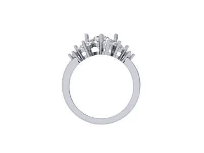 Wedding Ring  3D print model 168
