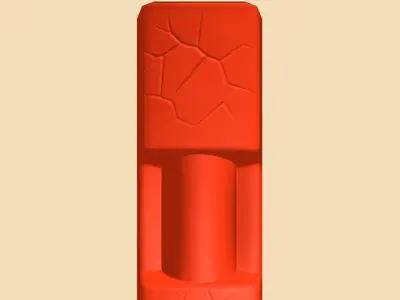 Bullet Low poly with High Poly Low-poly 3D model Low-poly 3D model