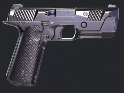 Hudson H9 Low-poly 3D model