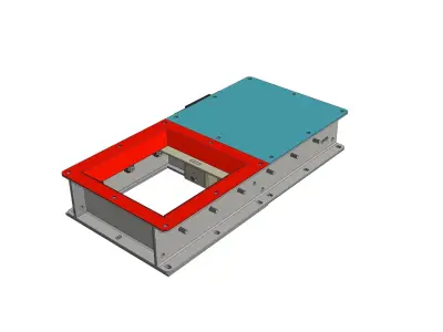 Pneumatic Discharge Cover 3D model