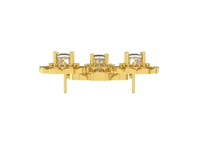 Diamond Pendant Set 10 3D print model