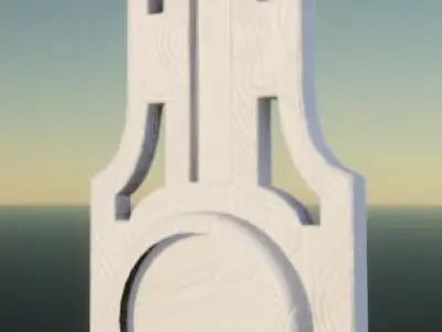 Thermometer 3D Model Low-poly 3D model