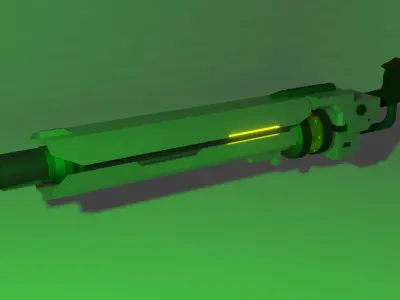 weapon gun 3D model purchase