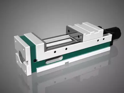 High pressure vise Free 3D model