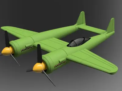 Junkers EF109 3D print model purchase