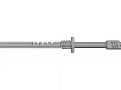 Sword light saber Free low-poly 3D model