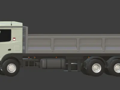Generic Small Tipping Truck  3D model
