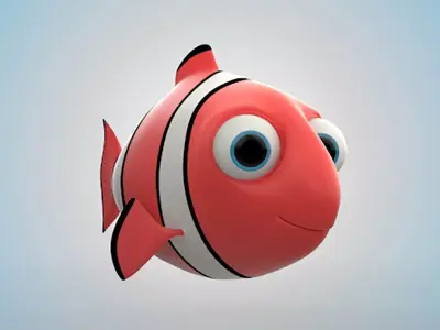ClownFish 3D model