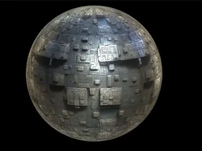 PBR Sci-Fi Seamless Realistic Material SBSAR 4k Texture 021 Texture