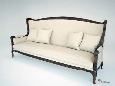 Antique Chair 3D model