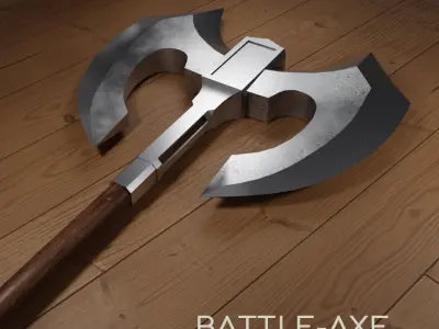 Melee Weapon Pack Low-poly 3D model