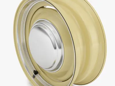 Steel Rim 3D model