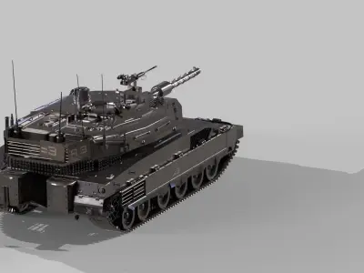 Merkava Mk4 3D model