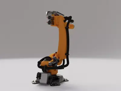 Industrial Robot Big 3D model