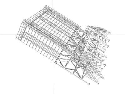 Grain Silo  3D model