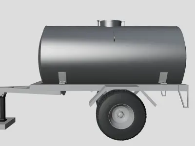 agri tank  Free 3D model